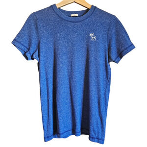 Abercrombie & Fitch Muscle Shirt Short Sleeve Blue Men's Small